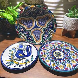 Set of 3 Decorative Plates